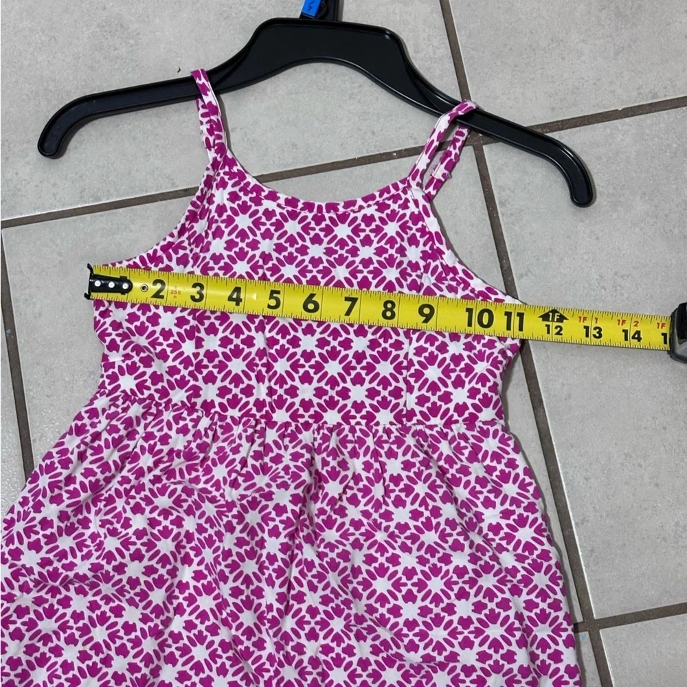 Old Navy Girls‎ Kids Summer Print Pink dress size 6-7